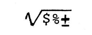 $ % ± logo