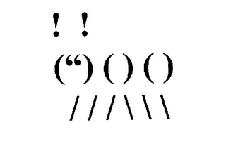 ! !  (") () ()  / / / \ \ \ logo