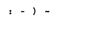 : - ) ~ logo