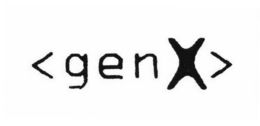 <GEN X> logo