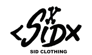 <SIDXX SID CLOTHING logo