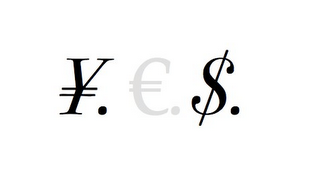 ¥. .$. logo