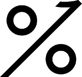 % logo