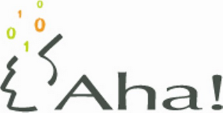 0 1 1 0 0 AHA! logo