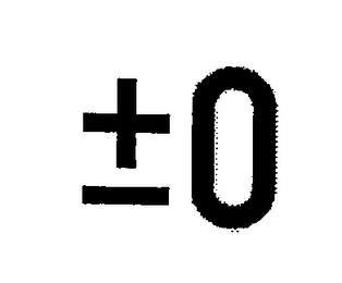 ±0 logo