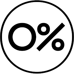 0% logo
