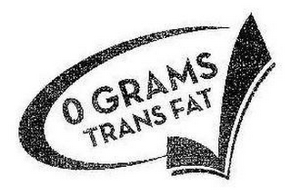 0 GRAMS TRANS FAT logo