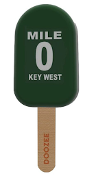 0 MILE KEY WEST DOOZEE logo