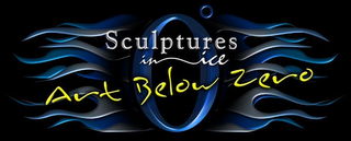 0° SCULPTURES IN ICE ART BELOW ZERO logo