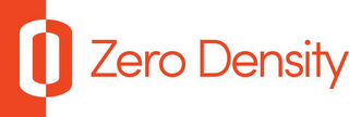 0 ZERO DENSITY logo