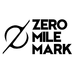 0 ZERO MILE MARK logo