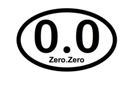 0.0. ZERO.ZERO logo