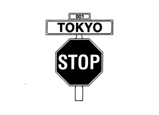 001 TOKYO STOP logo