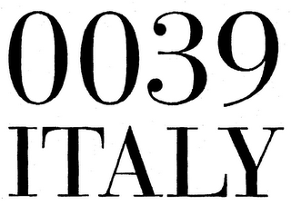 0039 ITALY logo