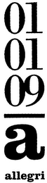 01 01 09 A ALLEGRI logo