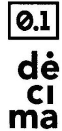 0.1 DECIMA logo