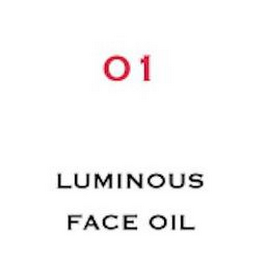 01 LUMINOUS FACE OIL logo