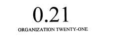 0.2.1 ORGANIZATION TWENTY-ONE logo
