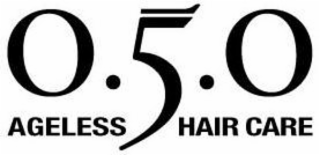0.5.0 AGELESS HAIR CARE logo