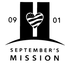 09 11 01 SEPTEMBER'S MISSION logo