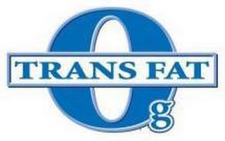 0G TRANS FAT logo