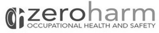 0H ZERO HARM OCCUPATIONAL HEALTH AND SAFETY logo