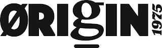 0RIGIN 1975 logo