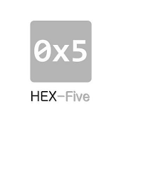 0X5 HEX-FIVE logo