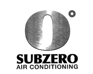 0º SUBZERO AIR CONDITIONING logo