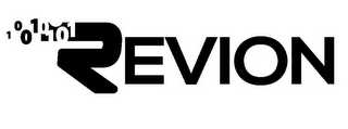 1 0 0 1 0 1 0 0 1 REVION logo