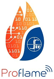 1 01 100 10 01 11 10 0101 110 1 01 10 0101 1101 01 PROFLAME SIT logo
