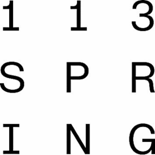 1 1 3  S P R  I N G logo