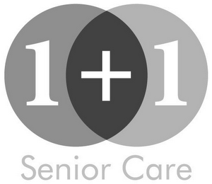 1 + 1 SENIOR CARE logo