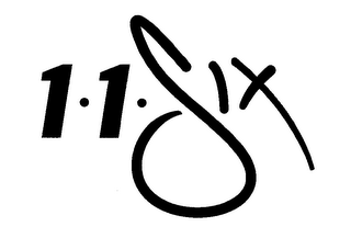 1 1 SIX logo