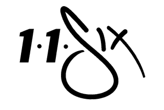 1 1 SIX logo