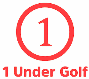 1  1 UNDER GOLF logo