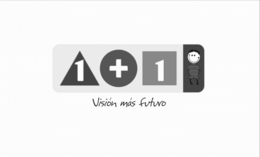 1 + 1 VISIÓN MÁS FUTURO logo