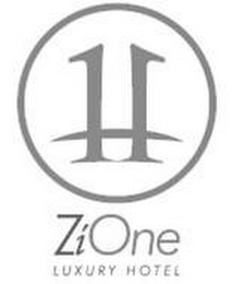 1 1 ZI ONE LUXURY HOTEL logo
