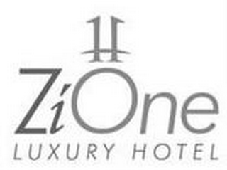 1 1 ZI ONE LUXURY HOTEL logo