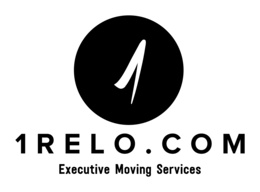 1 1RELO.COM EXECUTIVE MOVING SERVICES logo