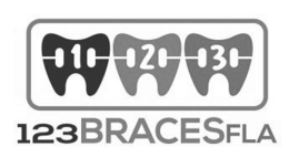 1 2 3 123BRACESFLA logo