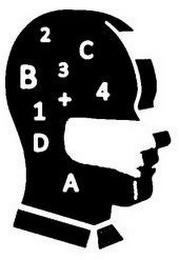 1 2 3 4 A B C D + logo