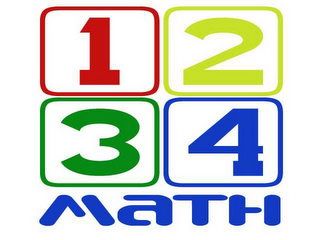 1 2 3 4 MATH logo