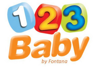 1 2 3 BABY BY FONTANA logo
