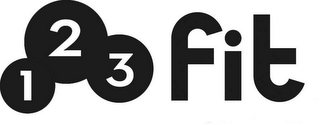 1 2 3 FIT logo