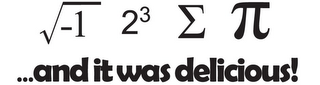 -1 2 3 I...AND IT WAS DELICIOUS! logo