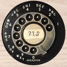 1 2 ABC 3 DEF 4 HIJ 5 KLM 6 NOP 7 QRS 8 TUV 9 WXY 0 OPERATOR 215 logo