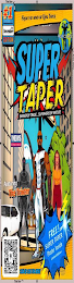 #1 2023 DECEMBER EDITION FROM THE MIND OF KING TAPER PROLIFIC COMICS SUPER TAPER  BARBER BYTRADE… SUPERHERO BY NATURE NEWS CHANNEL FEATURING THE TRIXTER FREE SUPER TAPER POSTER INSIDE LIMITED EDITION. logo