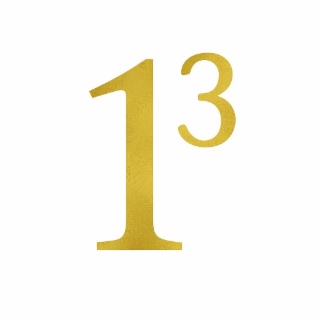 1 3 logo