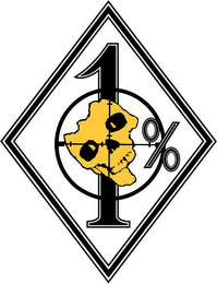 1% logo